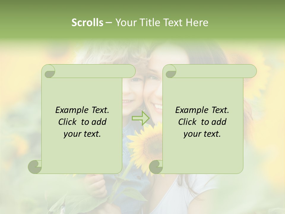 Spring Outdoors Yellow PowerPoint Template