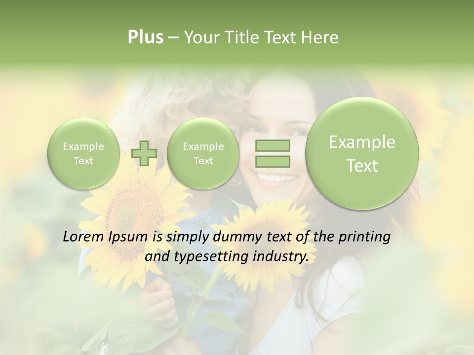 Spring Outdoors Yellow PowerPoint Template