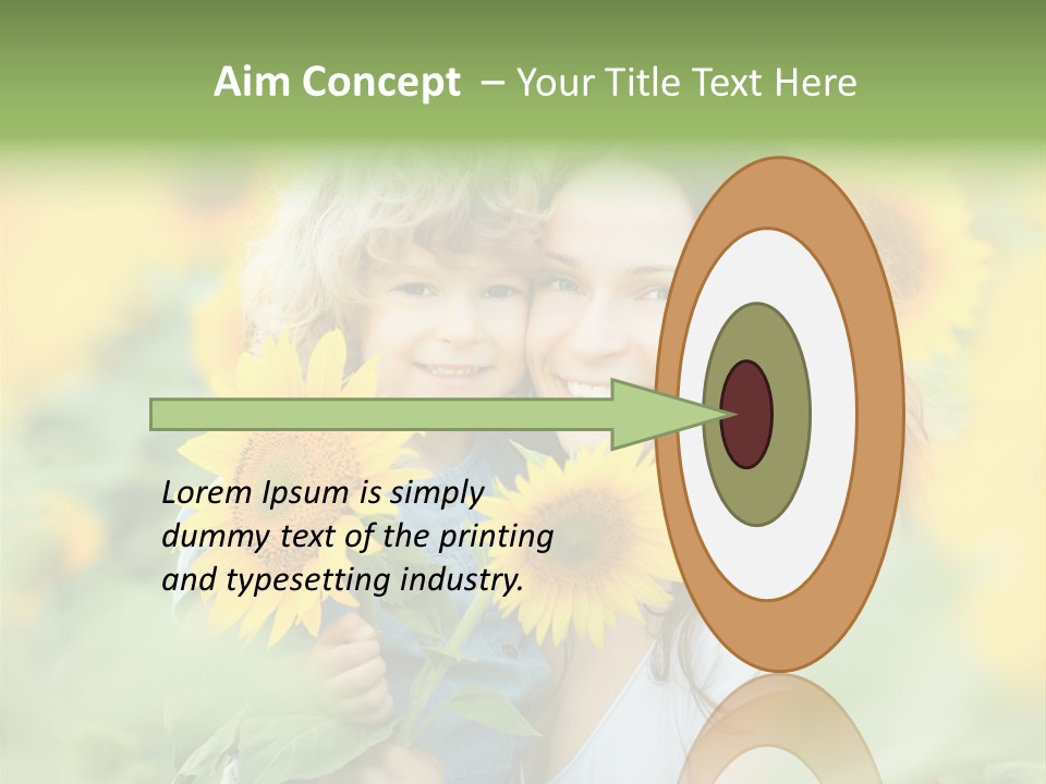 Spring Outdoors Yellow PowerPoint Template