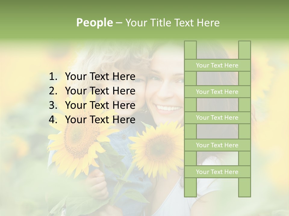 Spring Outdoors Yellow PowerPoint Template