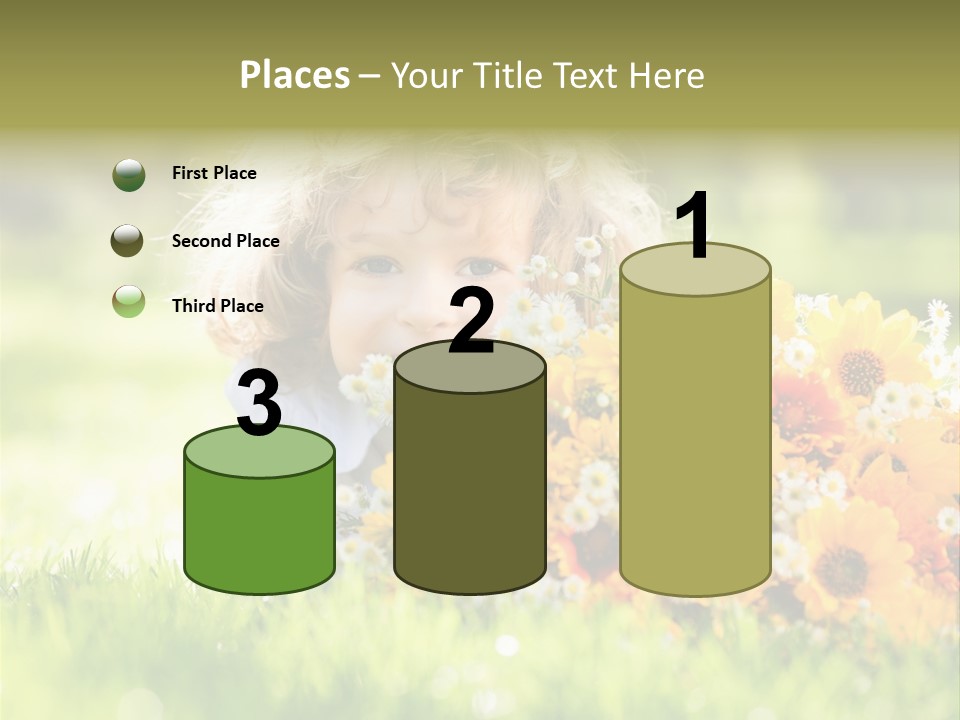 Baby Summer Happiness PowerPoint Template