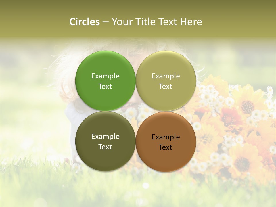 Baby Summer Happiness PowerPoint Template