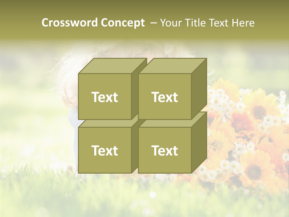 Baby Summer Happiness PowerPoint Template