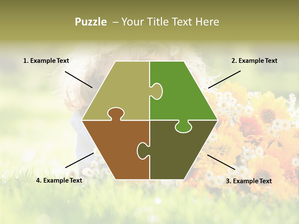 Baby Summer Happiness PowerPoint Template