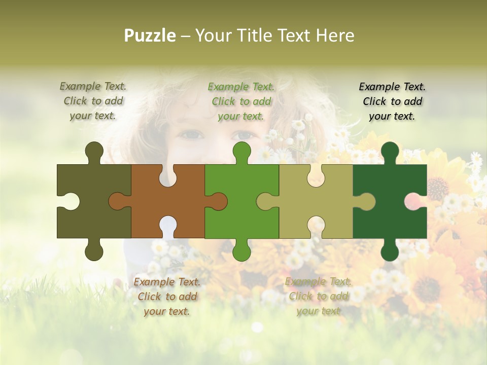 Baby Summer Happiness PowerPoint Template