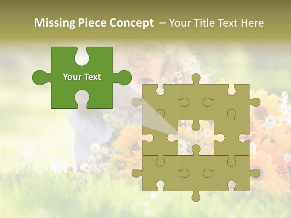 Baby Summer Happiness PowerPoint Template