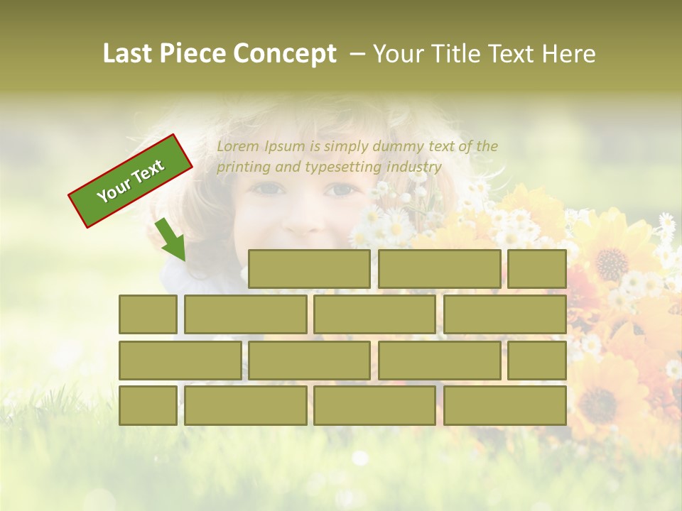 Baby Summer Happiness PowerPoint Template