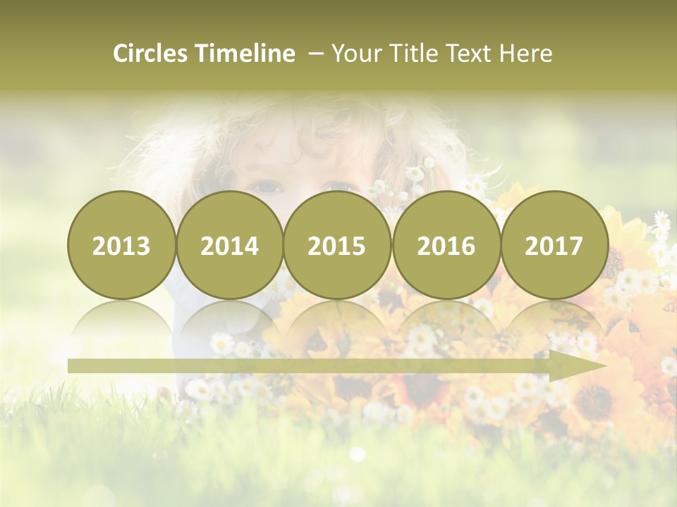 Baby Summer Happiness PowerPoint Template