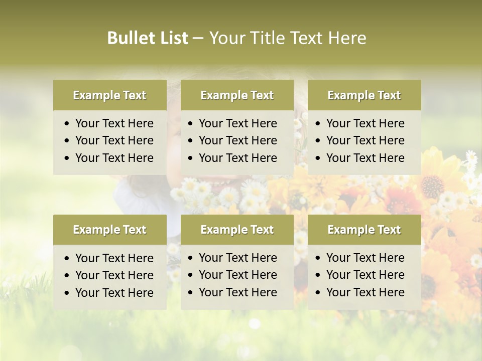 Baby Summer Happiness PowerPoint Template