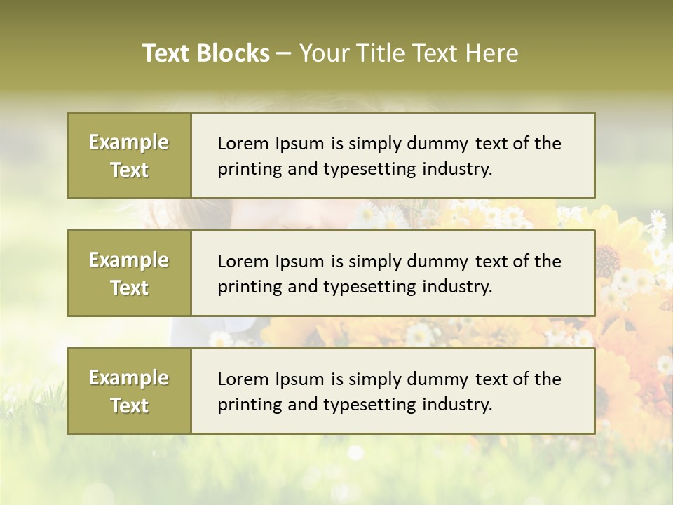 Baby Summer Happiness PowerPoint Template