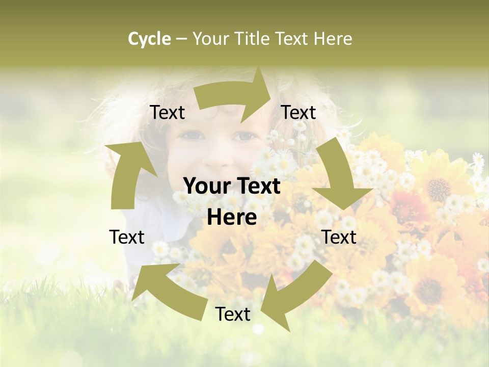 Baby Summer Happiness PowerPoint Template