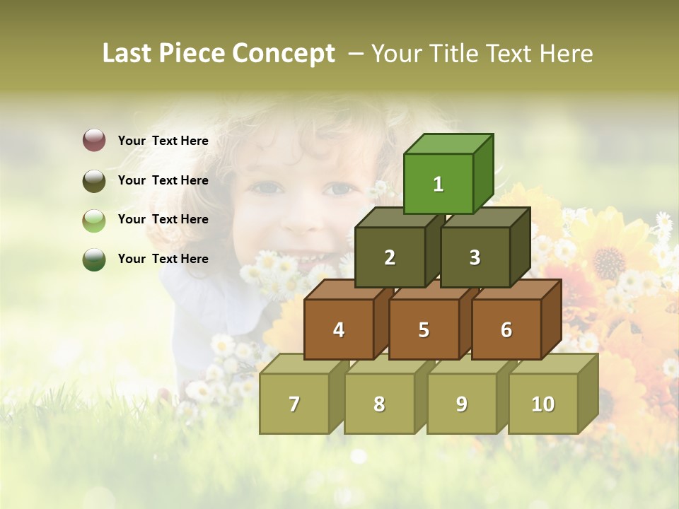 Baby Summer Happiness PowerPoint Template