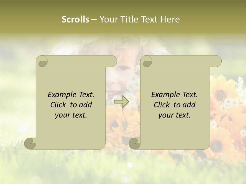 Baby Summer Happiness PowerPoint Template