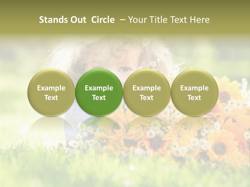 Baby Summer Happiness PowerPoint Template