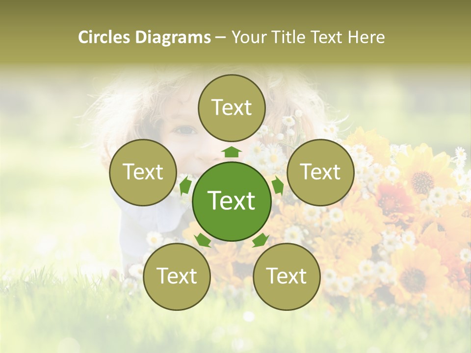 Baby Summer Happiness PowerPoint Template