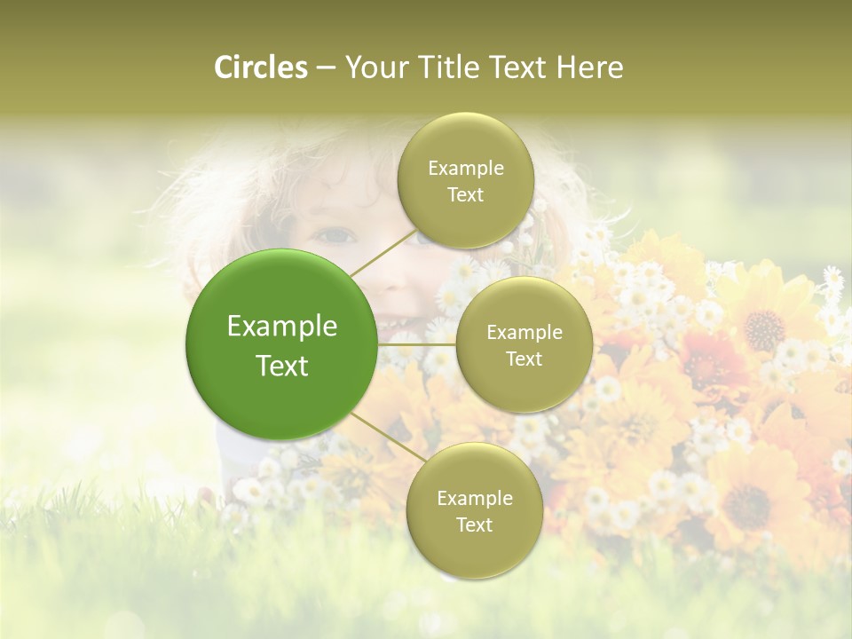 Baby Summer Happiness PowerPoint Template