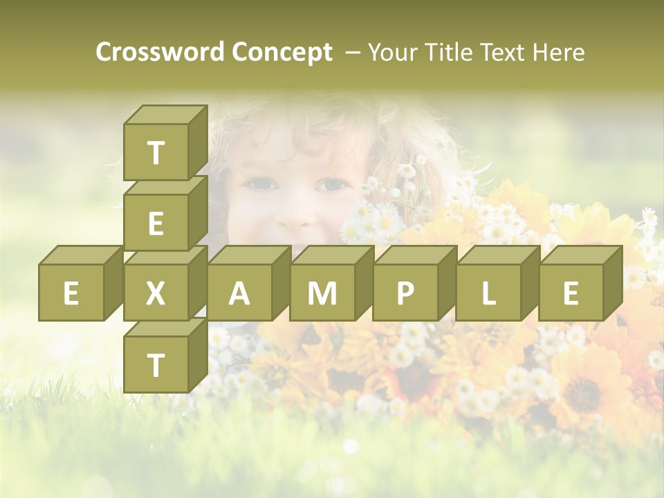 Baby Summer Happiness PowerPoint Template