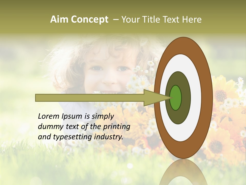 Baby Summer Happiness PowerPoint Template