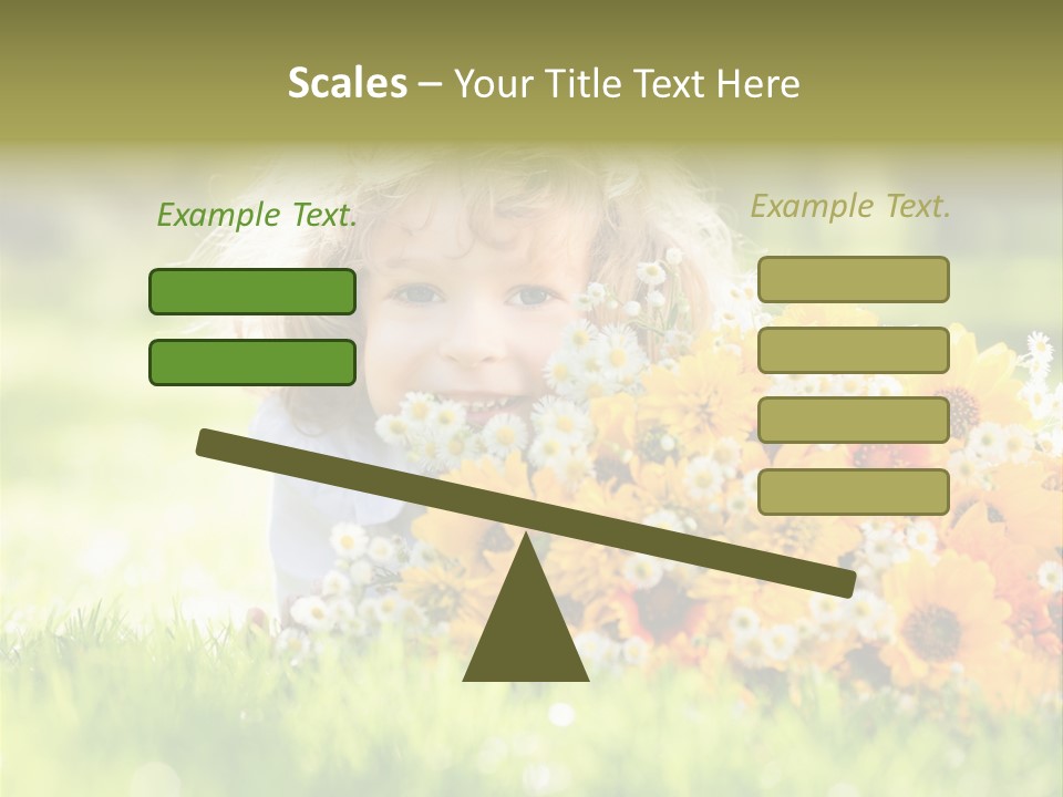 Baby Summer Happiness PowerPoint Template