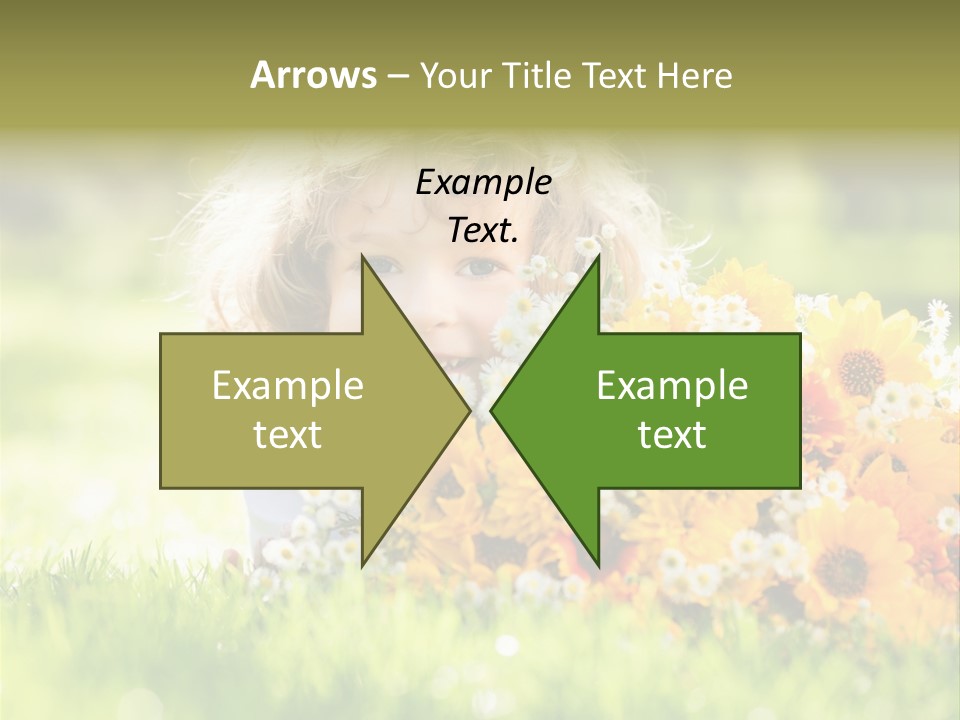 Baby Summer Happiness PowerPoint Template