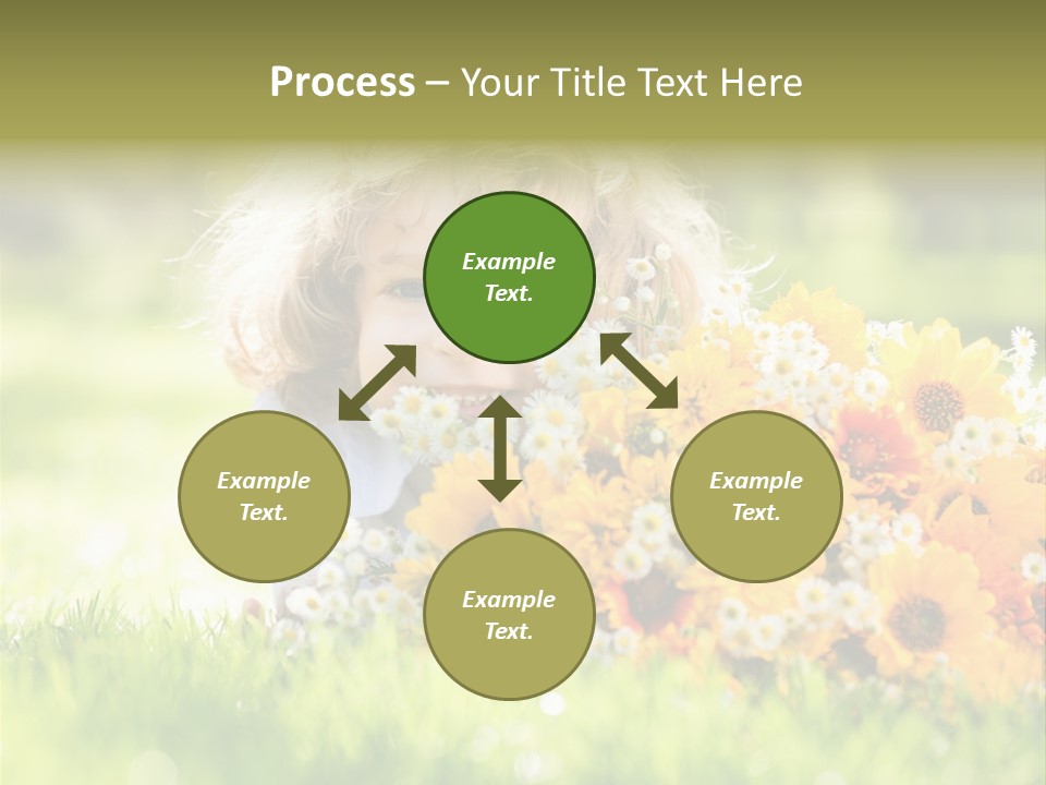 Baby Summer Happiness PowerPoint Template