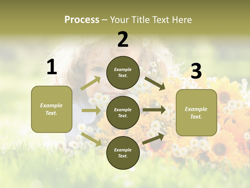 Baby Summer Happiness PowerPoint Template