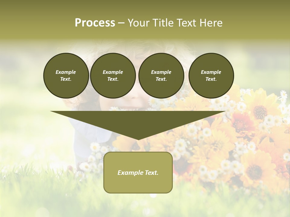 Baby Summer Happiness PowerPoint Template