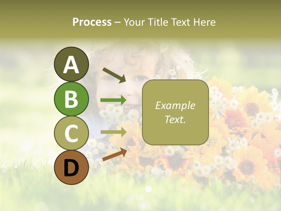 Baby Summer Happiness PowerPoint Template