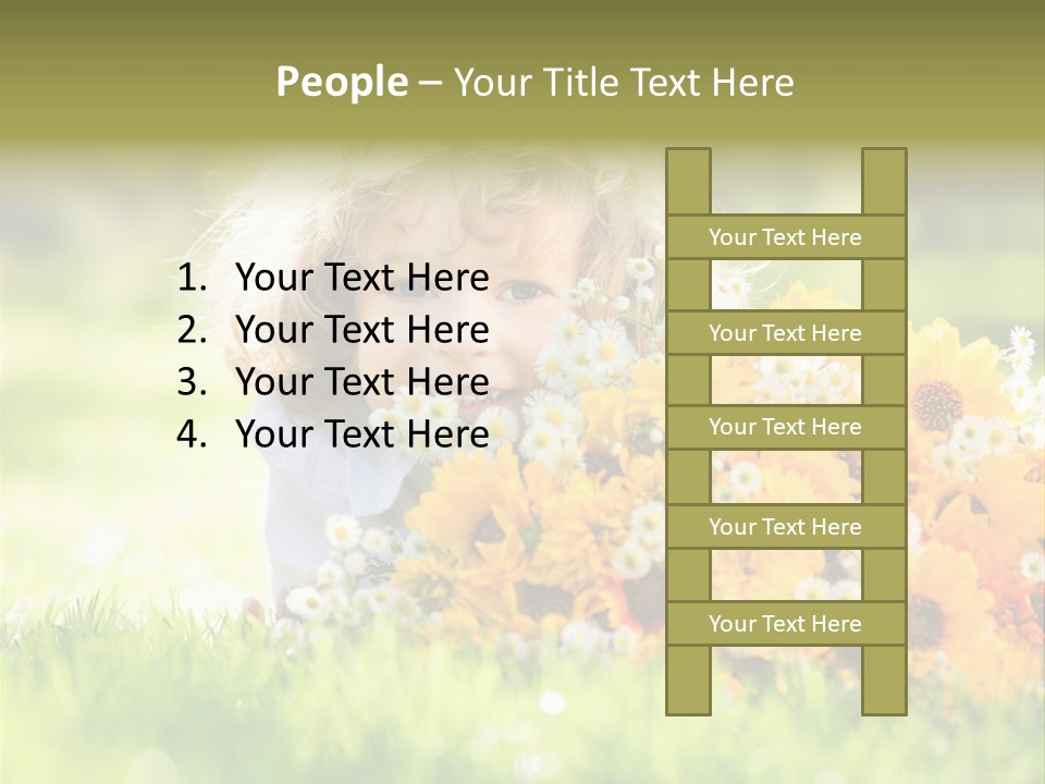 Baby Summer Happiness PowerPoint Template