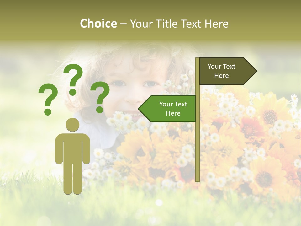 Baby Summer Happiness PowerPoint Template