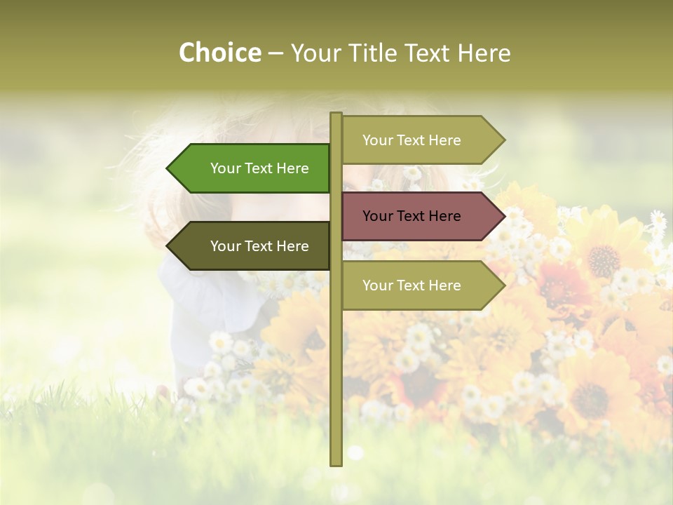 Baby Summer Happiness PowerPoint Template