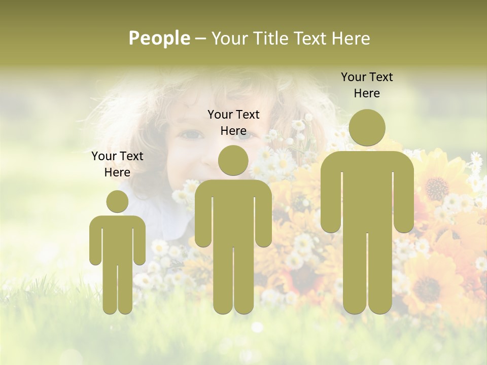 Baby Summer Happiness PowerPoint Template