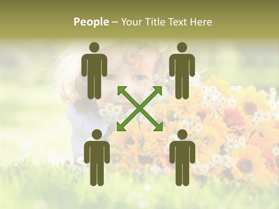 Baby Summer Happiness PowerPoint Template