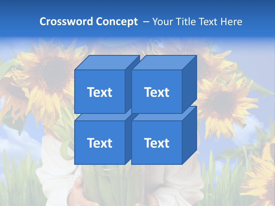 Geschenk Tisch Freuen PowerPoint Template
