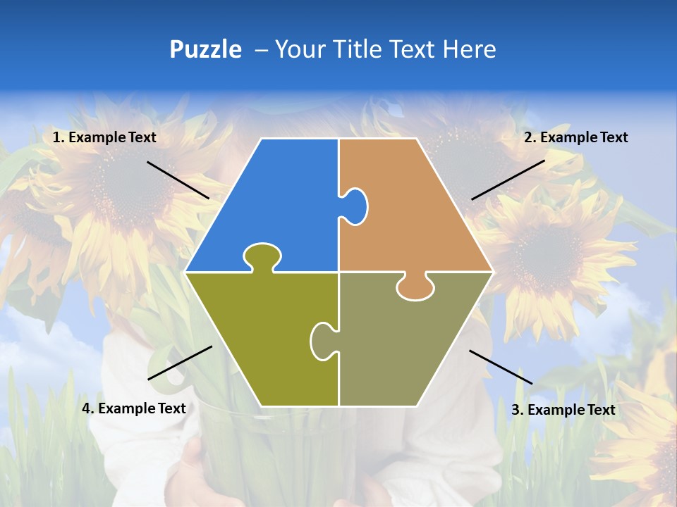 Geschenk Tisch Freuen PowerPoint Template