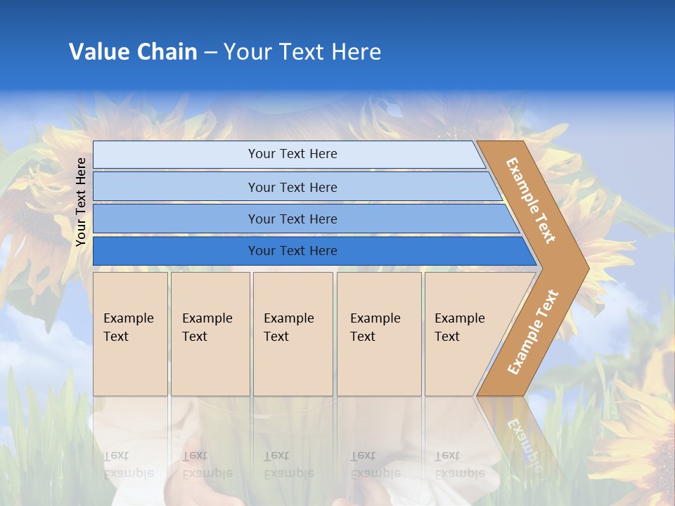 Geschenk Tisch Freuen PowerPoint Template