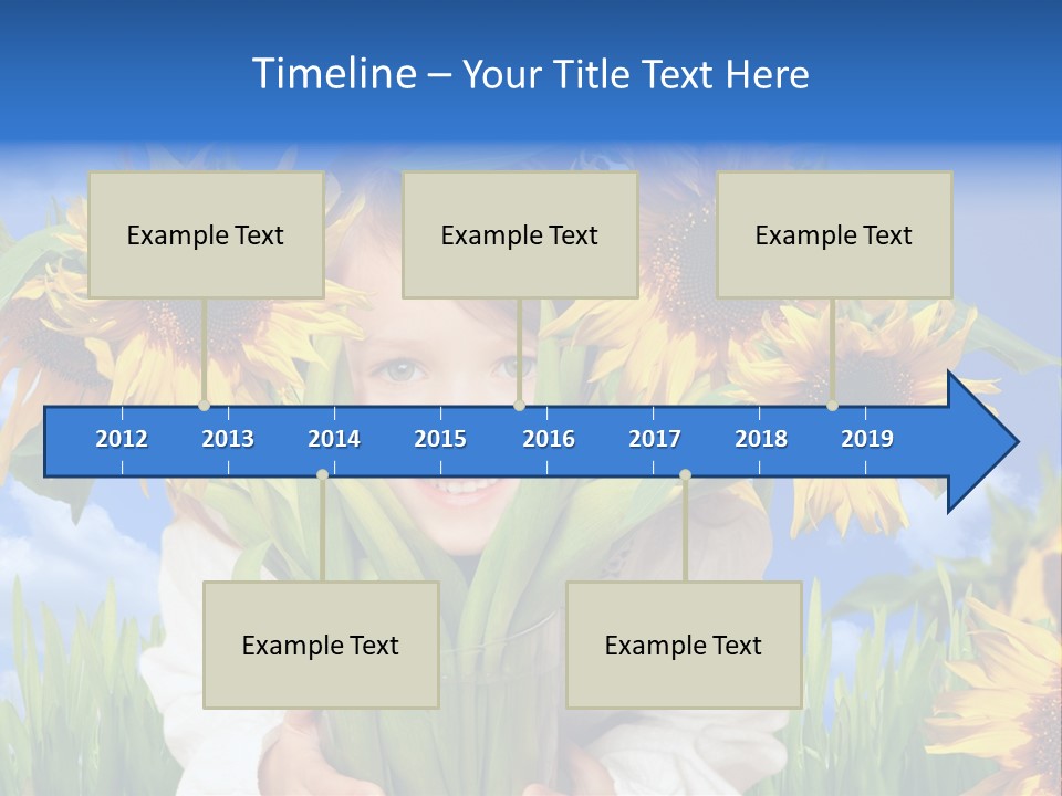Geschenk Tisch Freuen PowerPoint Template