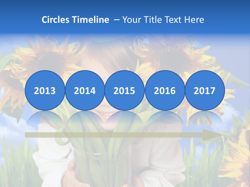 Geschenk Tisch Freuen PowerPoint Template