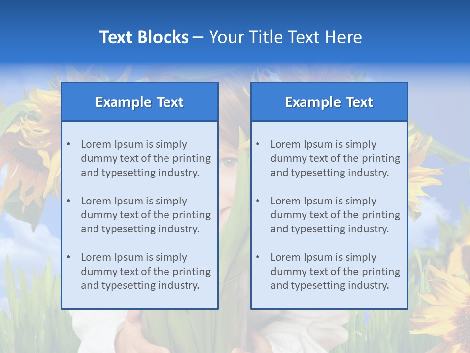 Geschenk Tisch Freuen PowerPoint Template