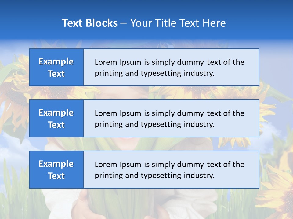 Geschenk Tisch Freuen PowerPoint Template