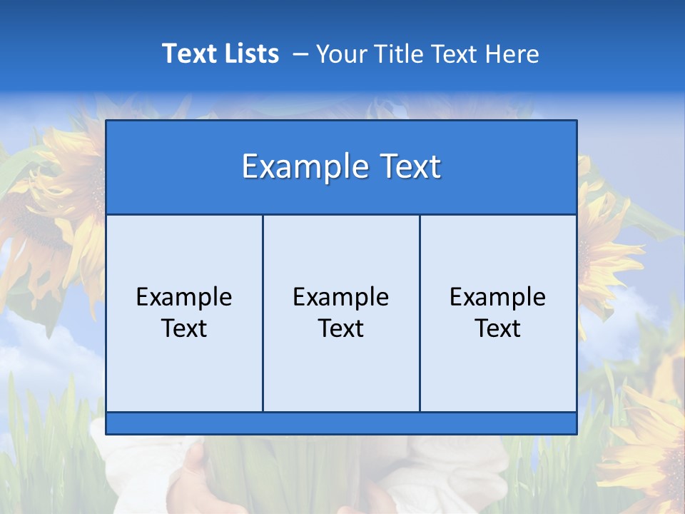 Geschenk Tisch Freuen PowerPoint Template