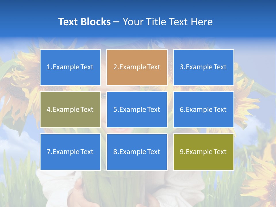 Geschenk Tisch Freuen PowerPoint Template