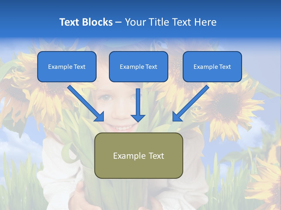 Geschenk Tisch Freuen PowerPoint Template