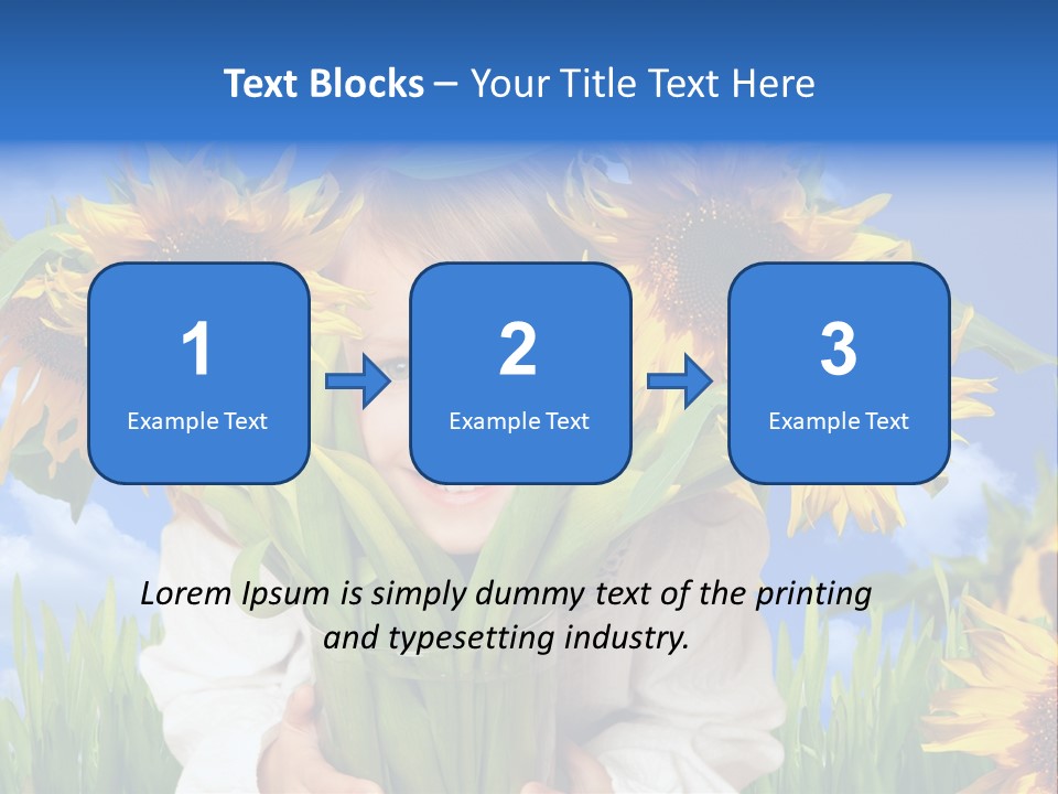 Geschenk Tisch Freuen PowerPoint Template