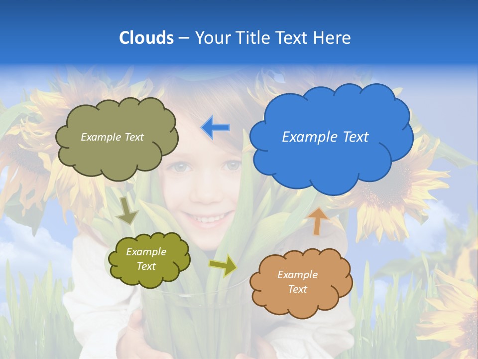 Geschenk Tisch Freuen PowerPoint Template