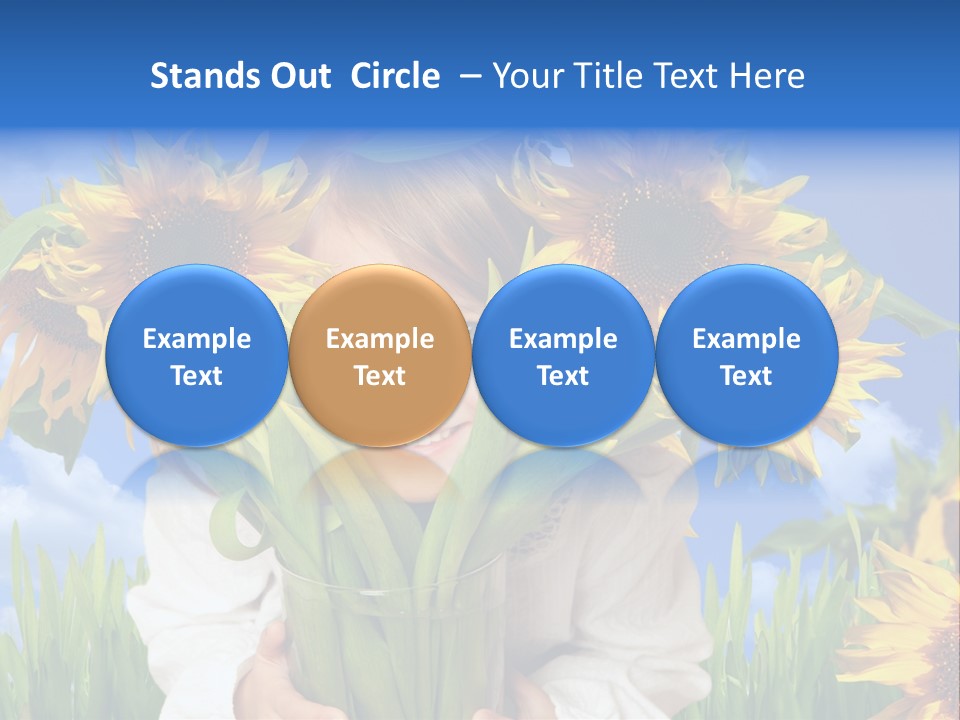 Geschenk Tisch Freuen PowerPoint Template