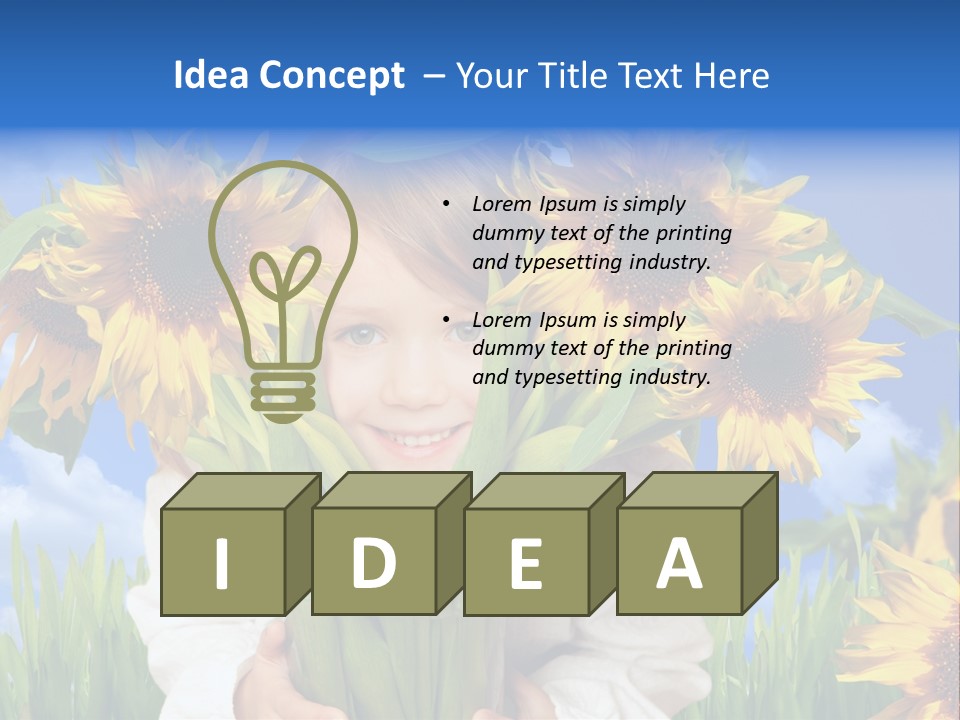 Geschenk Tisch Freuen PowerPoint Template