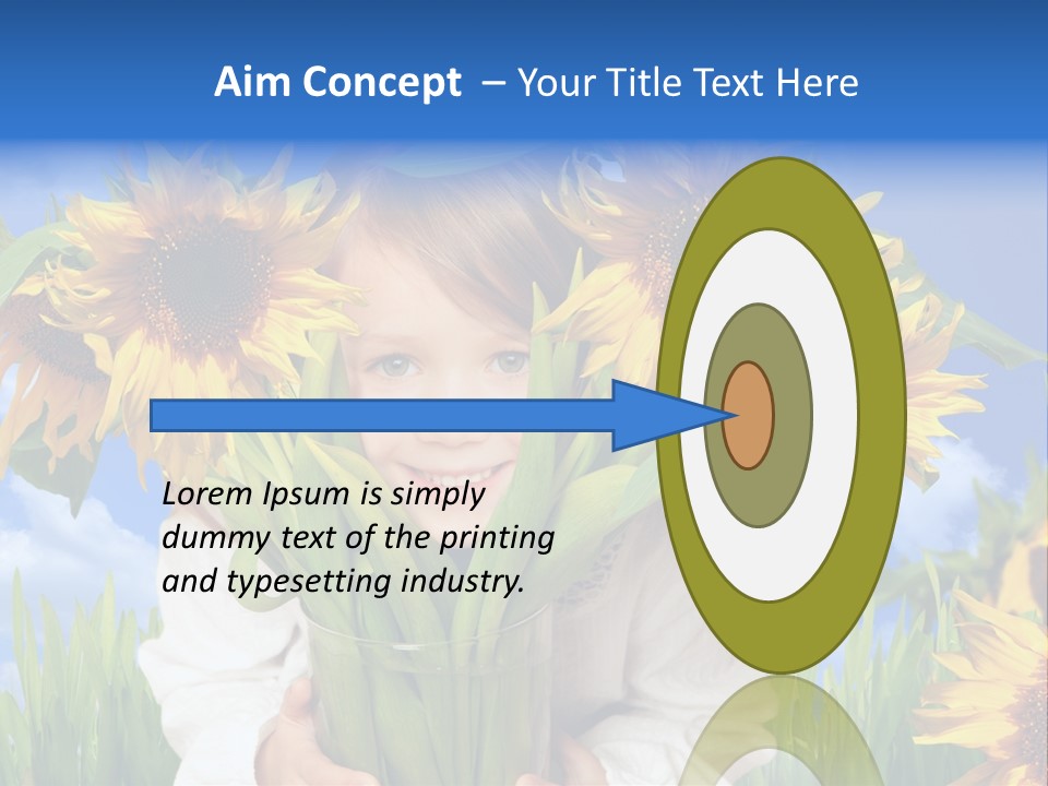 Geschenk Tisch Freuen PowerPoint Template