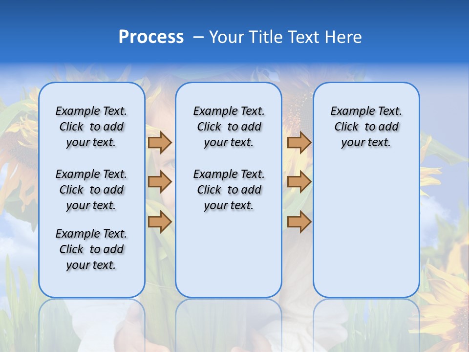 Geschenk Tisch Freuen PowerPoint Template