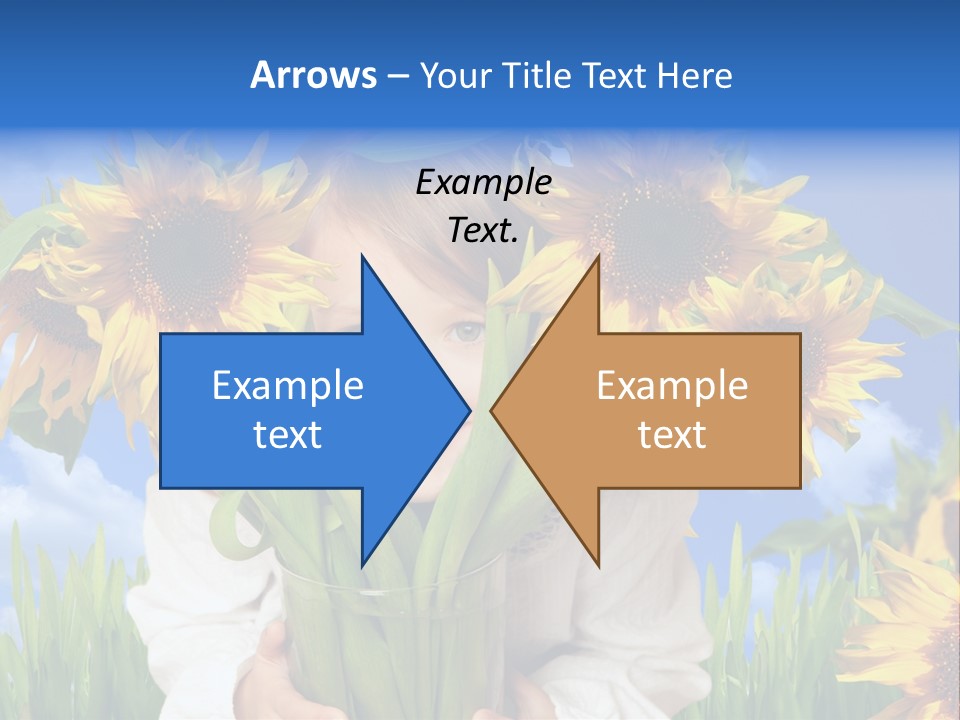 Geschenk Tisch Freuen PowerPoint Template